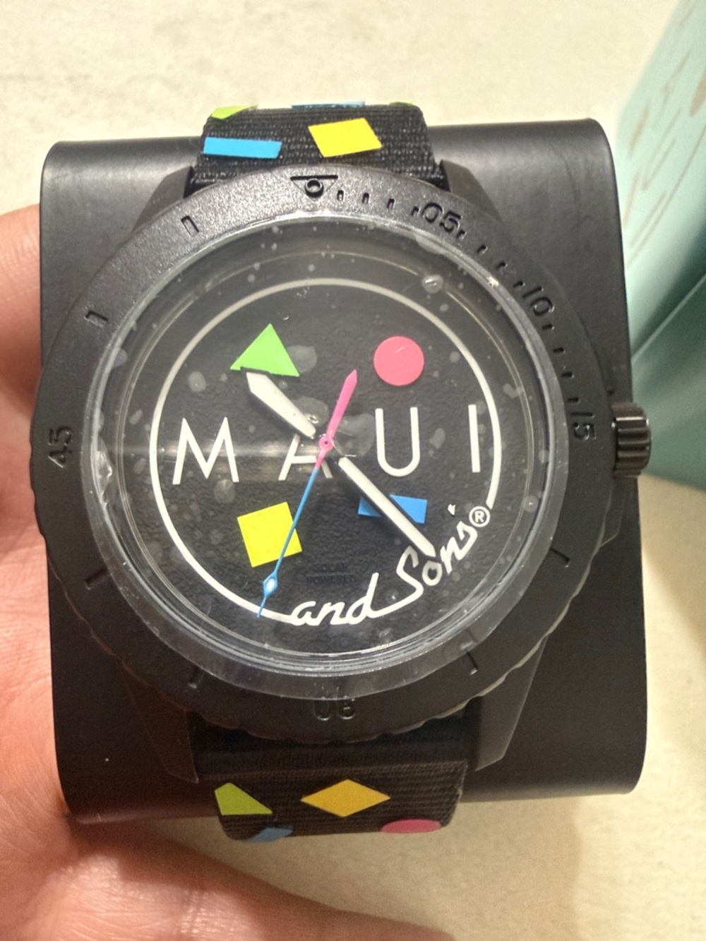Maui and Sons x Fossil Limited Edition Solar-Powered Watch